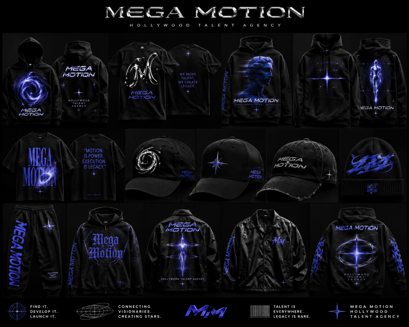 Mega Motion merch direction